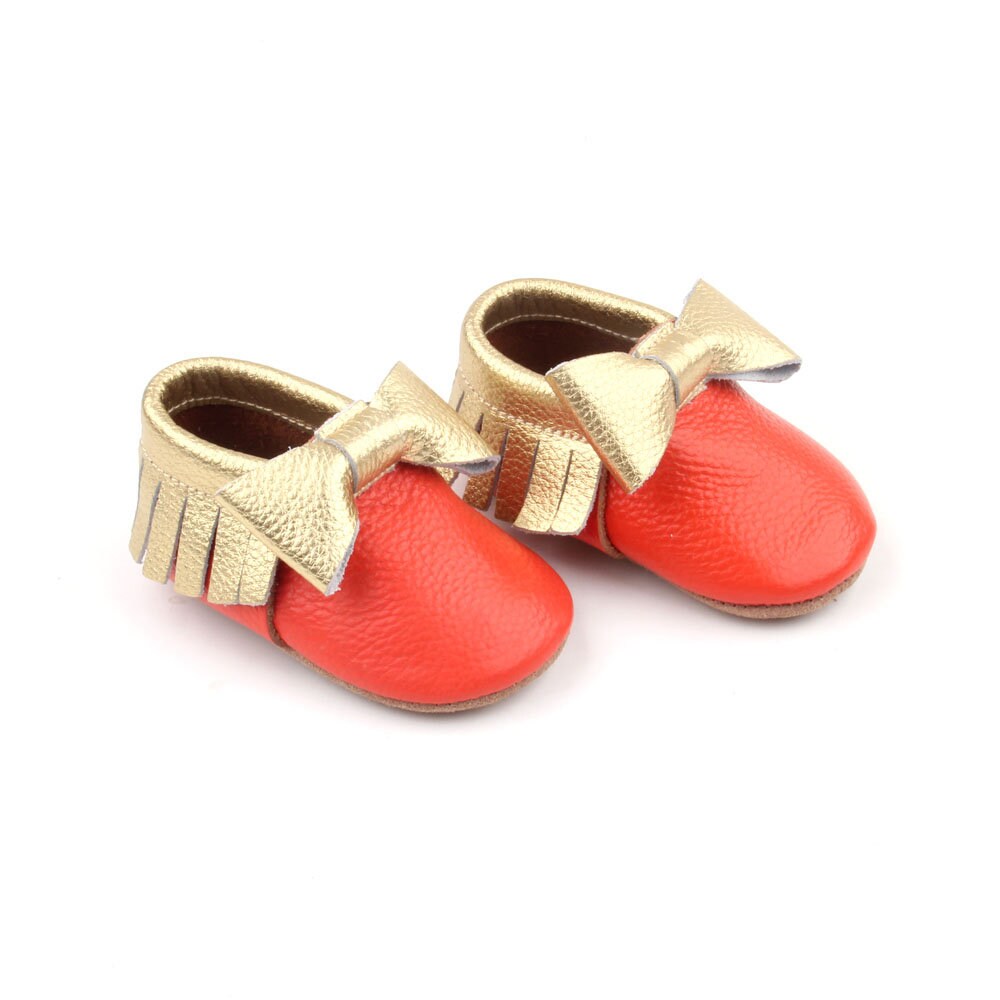 Starbie Baby Moccasins Leather Baby Shoes Toddler Shoes Loafers Multi-Color 