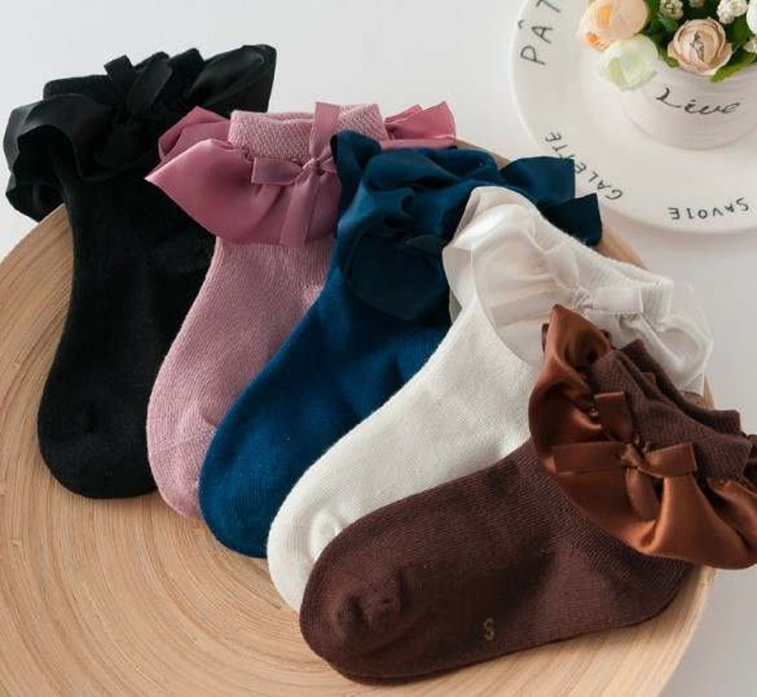 Toddler / Baby Girl Ruffle Socks Toddler Ankle Socks Baby Girl Etsy