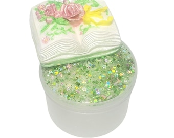 Romance Novel - DIY slime, snow butter slime, scented slime, DCSensoryShop