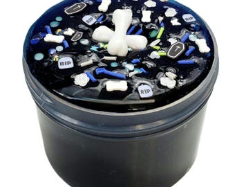 Burial at Sea - Halloween slime, jelly slime, clear slime, scented slime, DCSensoryShop