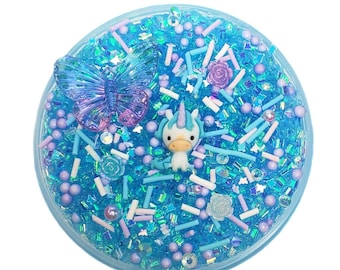 Unicorn Fields V2 - crunchy slime, bingsu slime, floam slime, scented slime, DCSensoryShop