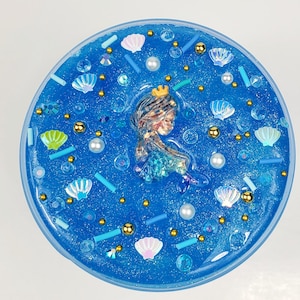 Princess Mermaid- clear slime, scented slime, pigment slime, slime shop