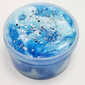 Blue-gray Tanager - pigment slime, metallic slime, scented