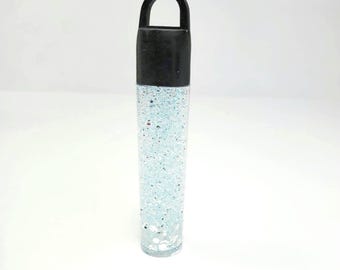 Ice - keychain sensory bottle, sensory bottle, calm down bottle, fidget toy, stress toy
