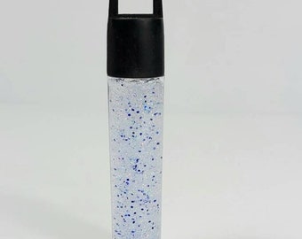 Crystal Collection - keychain, sensory bottle , sensory bottle, calm down bottle, fidget toy, stress toy