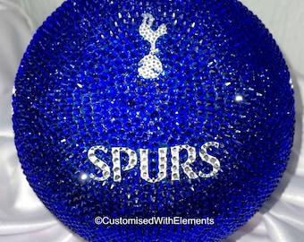 Tottenham Hotspur’s Custom Crystal Football Size 5.Display Item Unique Gift