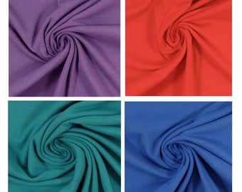 Anni cuff fabric from Swafing ® / plain colours, single colour, STANDARD 100 by OEKO-TEX ® Basic price: 7.90 Euro/metre
