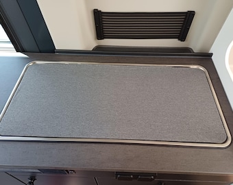 Protección contra arañazos para la cubierta de cristal de la autocaravana Sunlight Cliff, cubierta de placa de cocción Carado CV640 Pro para autocaravanas, placa de cocción, fregadero, cubierta de cristal