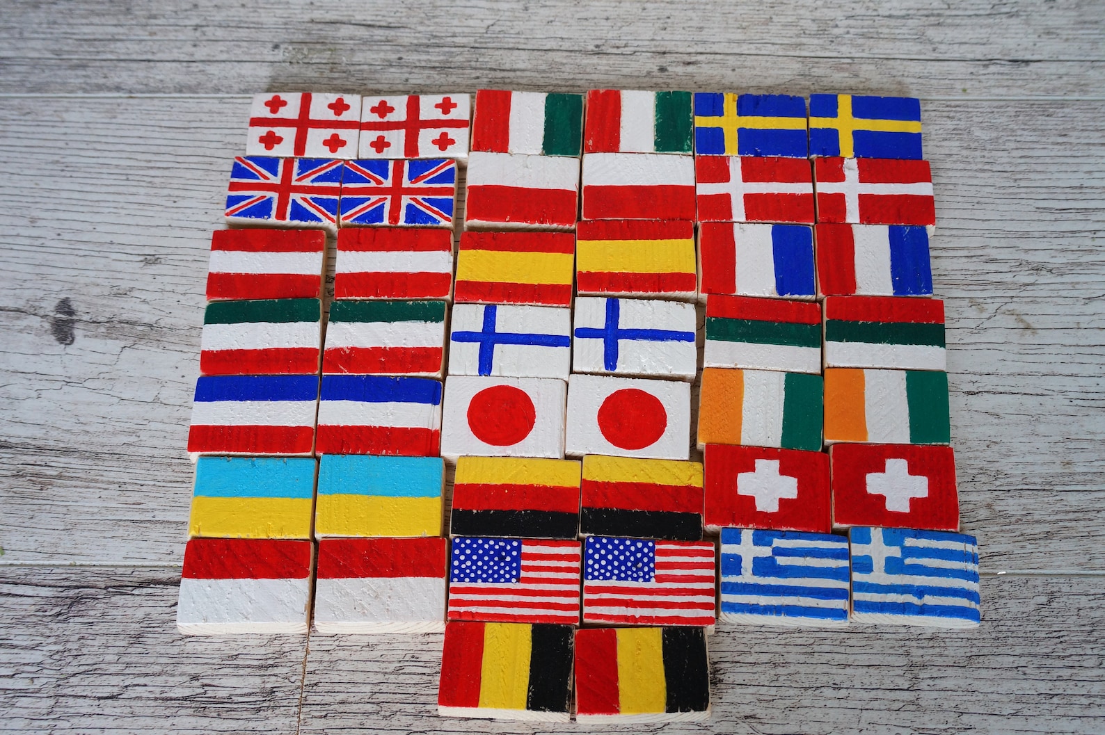 World flags game flags matching game classroom game family Etsy