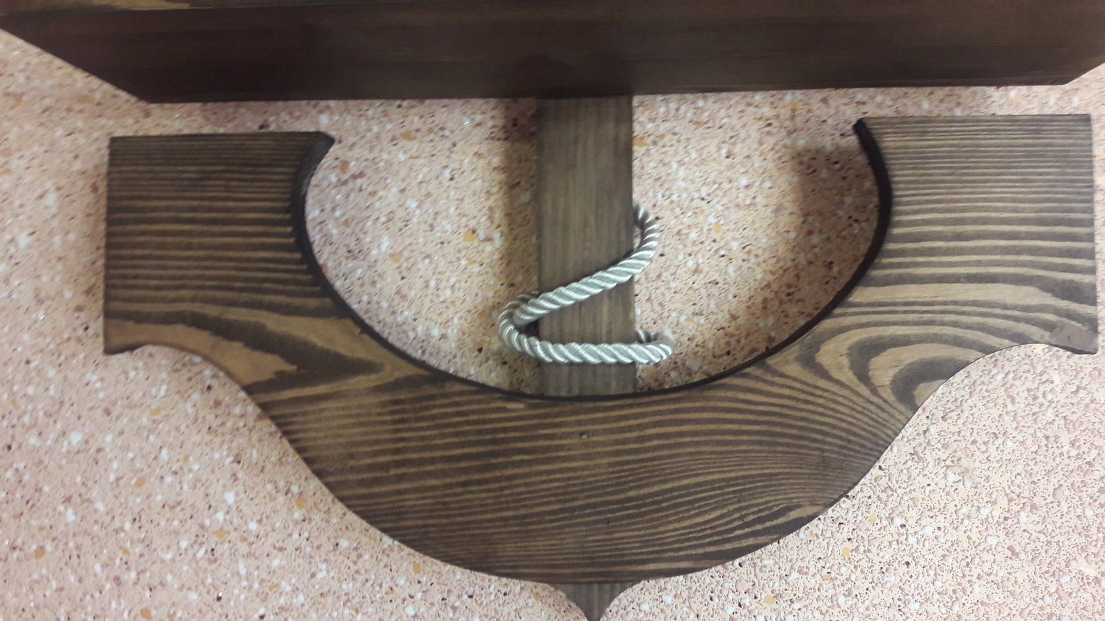 Wooden Anchor Shelf Wooden Anchor Decor Anchor Wall Hanging Etsy