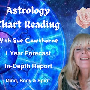 1 Jahres Vorschau | Astrologie Kartenlegung | 1 Jahr Vorschau | 12 Monate Voraus Lektüre | Psychisch Intuitive Lektüre | Ausführlicher Bericht