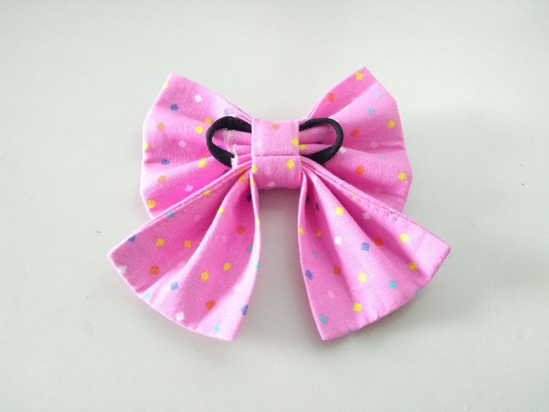 Sewing PDF Pattern Pet Dog Sailor Bow Tie 5 Sizes Tutorials Instant