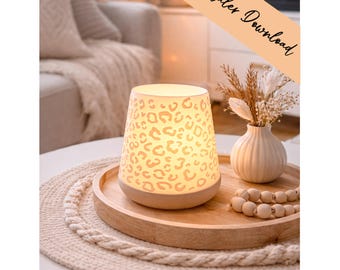 3D print file - Tealight holder - Leo - STL + 3MF - Decoration