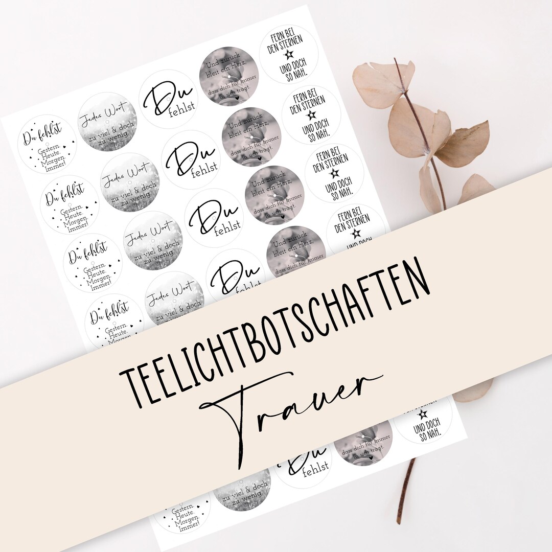 Teelichtbotschaft Trauer Als PDF Vorlage F r Kerzentattoos Kerzen Und teelichtbotschaft-trauer-als-pdf-vorlage-f-r-kerzentattoos-kerzen-und