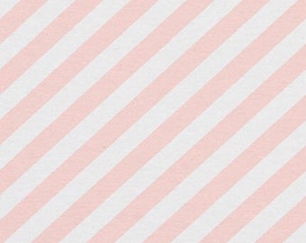 Decorative fabric diagonal stripes, apricot