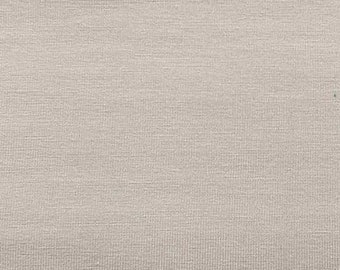 Bamboo jersey fabric plain, light beige