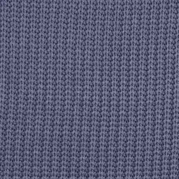 Strickstoff Baumwolle gerippt, jeansblau