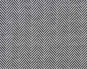 Jacquard jersey fabric herringbone pattern, black white