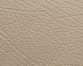 Artificial leather imitation leather elegant embossing bag making, light beige