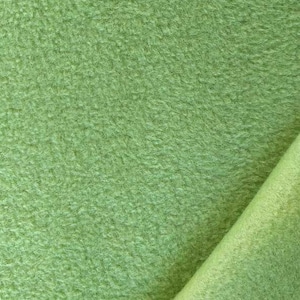 Fleecestoff Lambskin uni, hellgrün