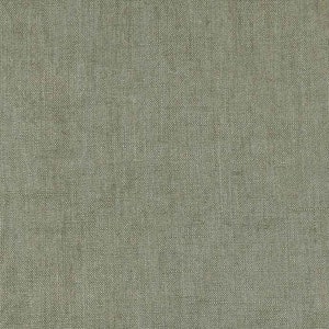 Linen fabric washed plain, khaki green image 1