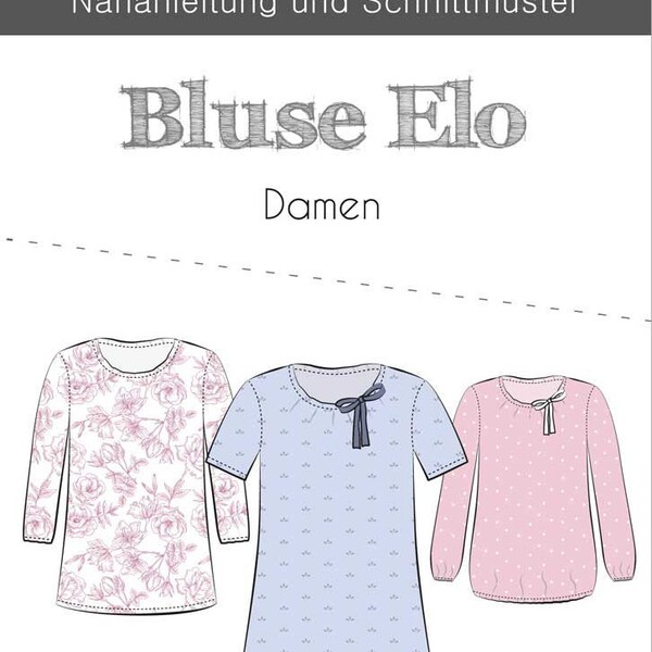 Schnittmuster Bluse Elo Damen Fadenkäfer