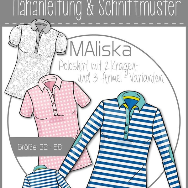 Schnittmuster Poloshirt Maliska ki-ba-doo