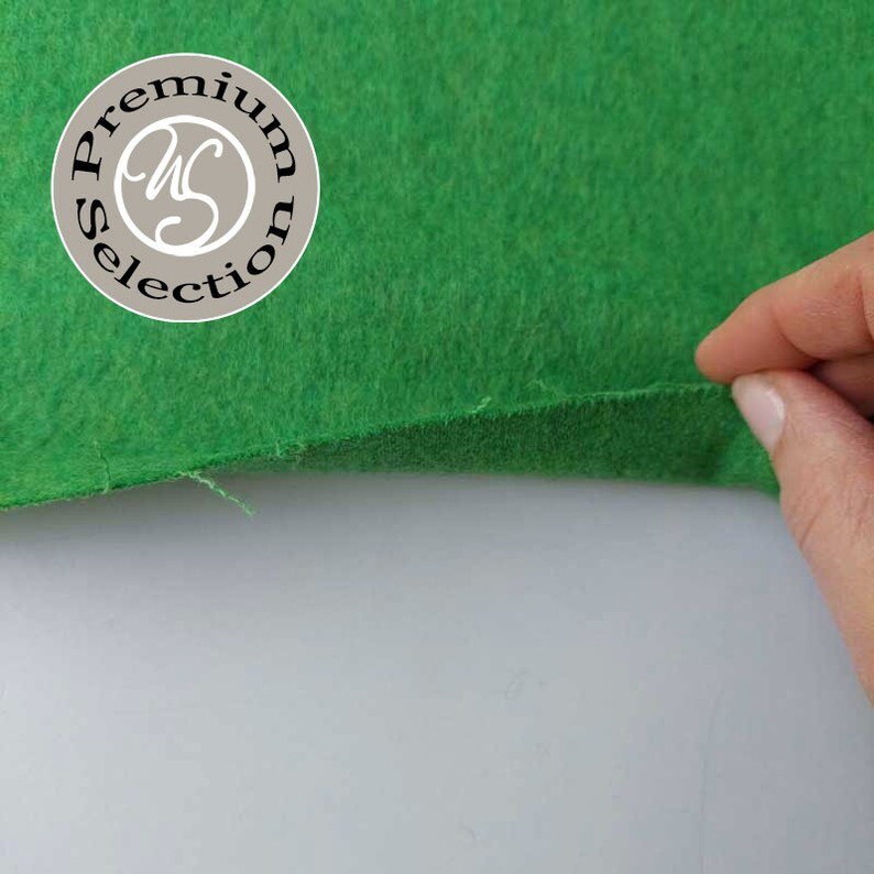 Jackenstoff Wollstoff Wool Blend weich, grün Made in Italy Bild 4