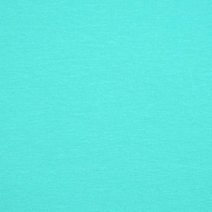 Jerseystoff uni, helles aquamarin