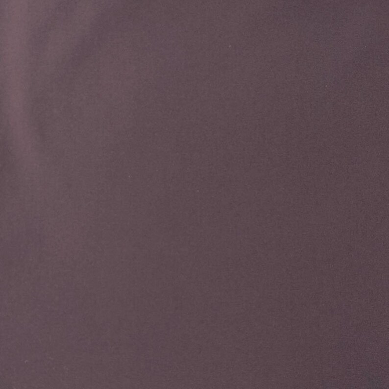 Softshell Stoff Jackenstoff Fleeceabseite uni, dunkelbraun rötlich Bild 2