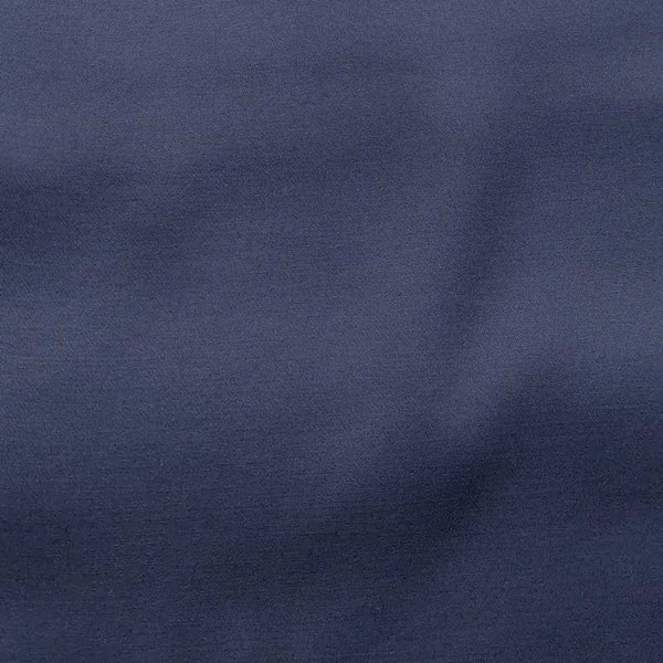 Silky Ecovero Viskose Rayon Webware uni, deep navy