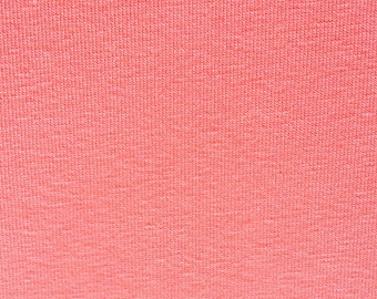 Jersey (single knit) - coral