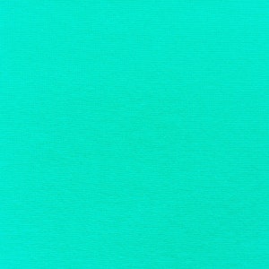 glattes Bündchen helles aquamarin