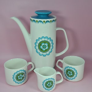 1970s coffee set, retro coffee set