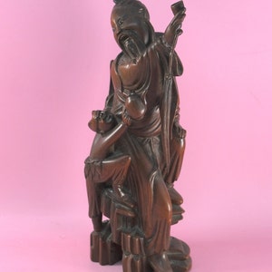 Chinese Carving, Root Figure, Antique Chinese carved man