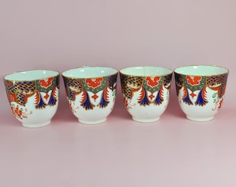 Vintage- SIAKI Dolomite-tea SET- 7 Items- Teapot + Cups and Vintage- SIAKI Dolomite-tea SET- 7 Items- Teapot + Cups and