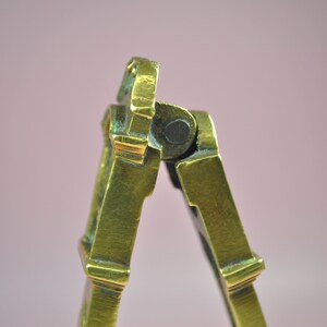 Vintage Brass Nutcracker | Grandfather Clock Novelty Figural | Early 20th Century Treen Collectible | Kitchenalia Gift image 8