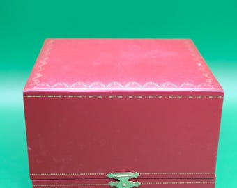 Vintage Cartier Watch Box COWA0043 Heavy Presentation Case With