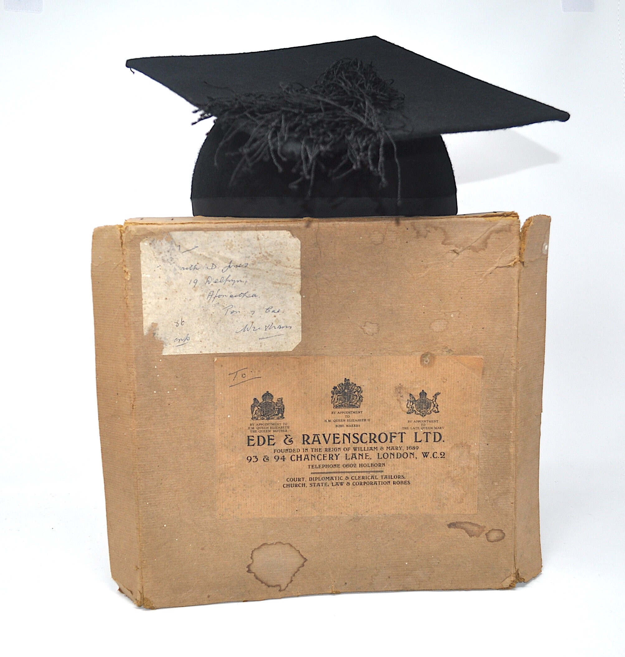 Vintage Graduation Cap Graduation Hat Vintage Mortarboard Ede Etsy