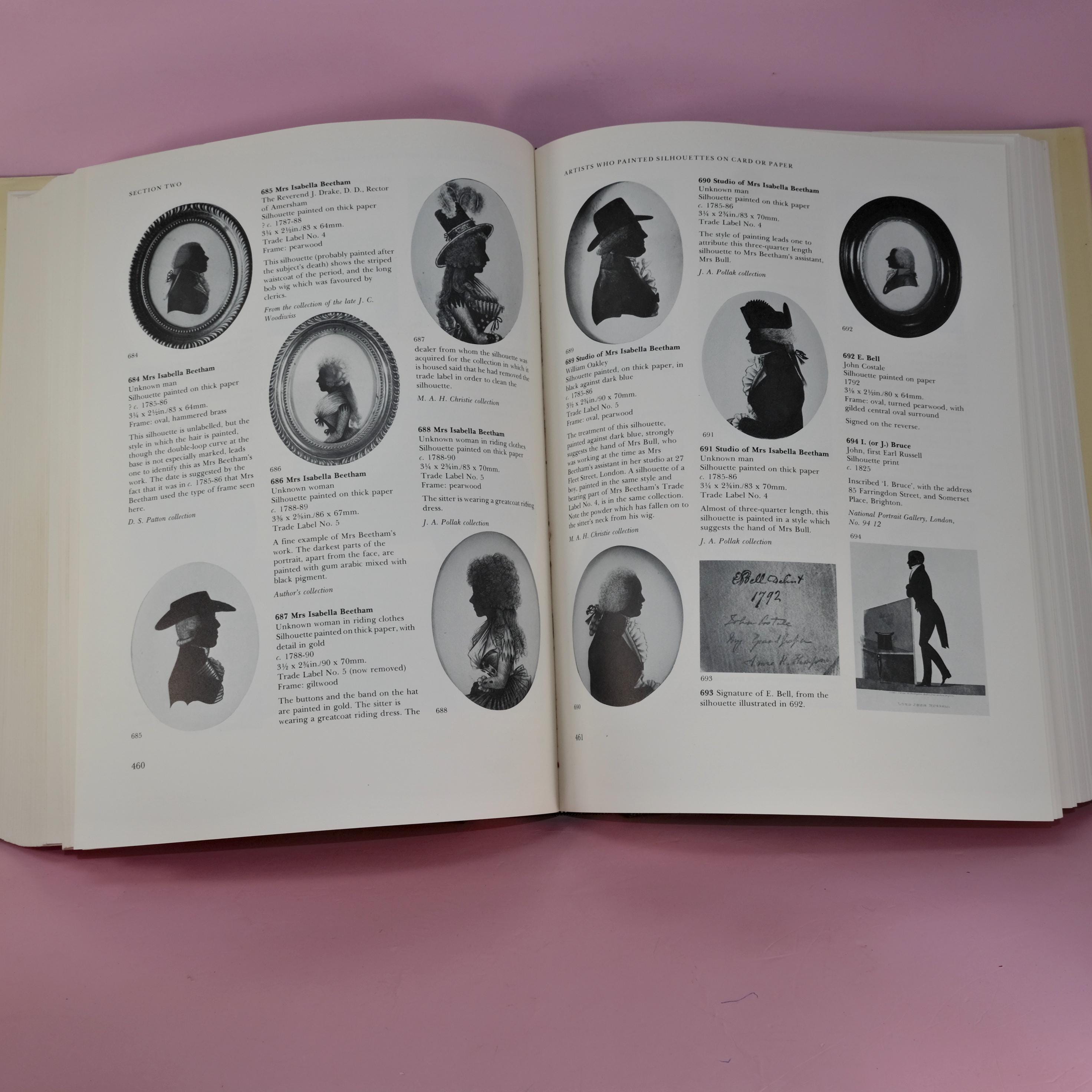 アート・デザイン・音楽 British Silhouette Artists & Their Work British Silhouette Artists and Their Work, 1760-1860