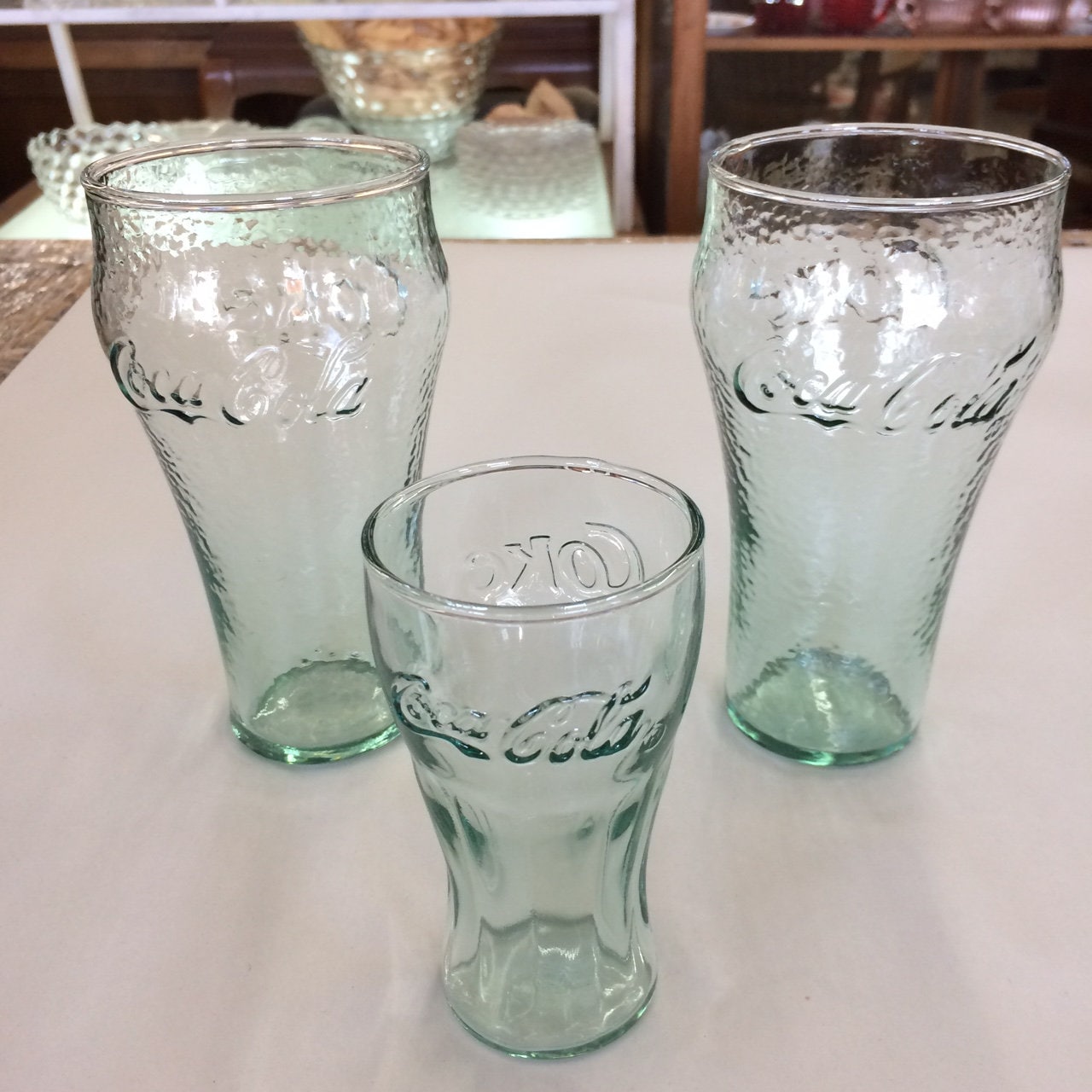 Vintage, 3 Coke Glasses, Pebble, Child's Coke Glass, Coca Cola, Coke Glasses, Coca Cola Glasses, Green Glass, FREE SHIPPING - Etsy Vintage, 3 Coke Glasses, Pebble, Child's Coke Glass, Coca Cola, Coke Glasses, Coca Cola Glasses, Green Glass, FREE SHIPPING - Etsy