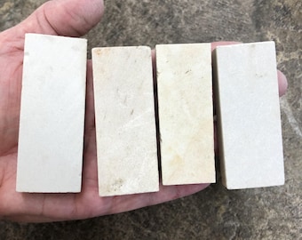 1 Piece Arkansas Whetstone 2 1/2" Rectangle Whet Stone Natural Knife Sharper Axe Sharpening Stone Rock FREE SHIP
