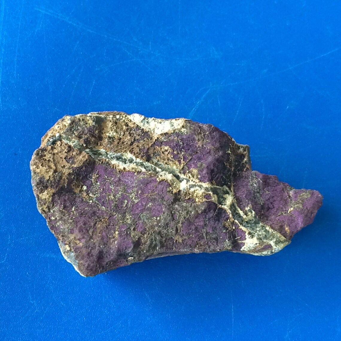 Natural Shiny Purpurite Display Specimen 18 Grams Etsy