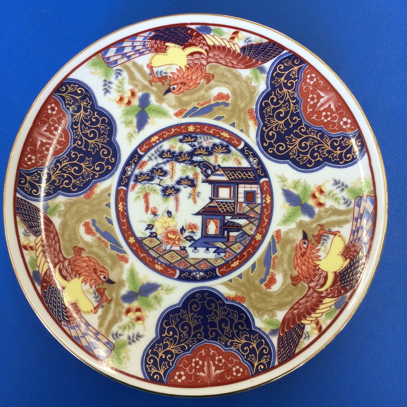 Japanese Satsuma Satsuma Plate Vintage Japan Vintage Etsy