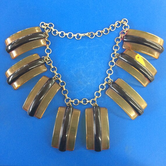 Bakelite Necklace, Vintage Necklace, Bakelite, Vin