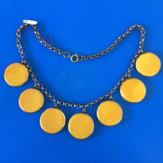 Bakelite Necklace, Vintage Necklace, Bakelite, Vin