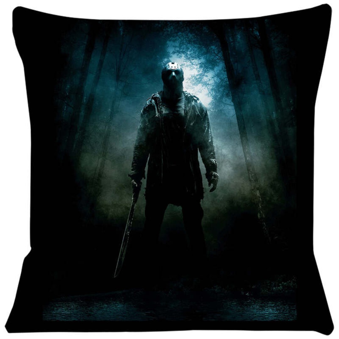 Vintage Horror Pillow Saw Pillow Cover Saw Pillow Case Etsy
