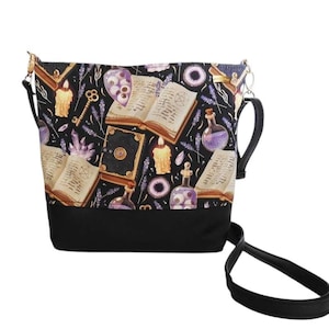 Dark Wiccan Magic Messenger Bag