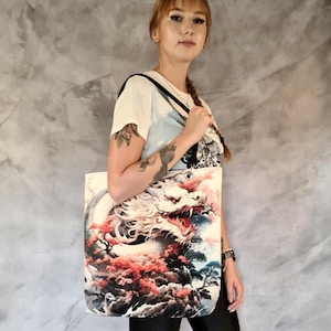 Medium goth bag, medieval style bag, gothic bag, blood red bag