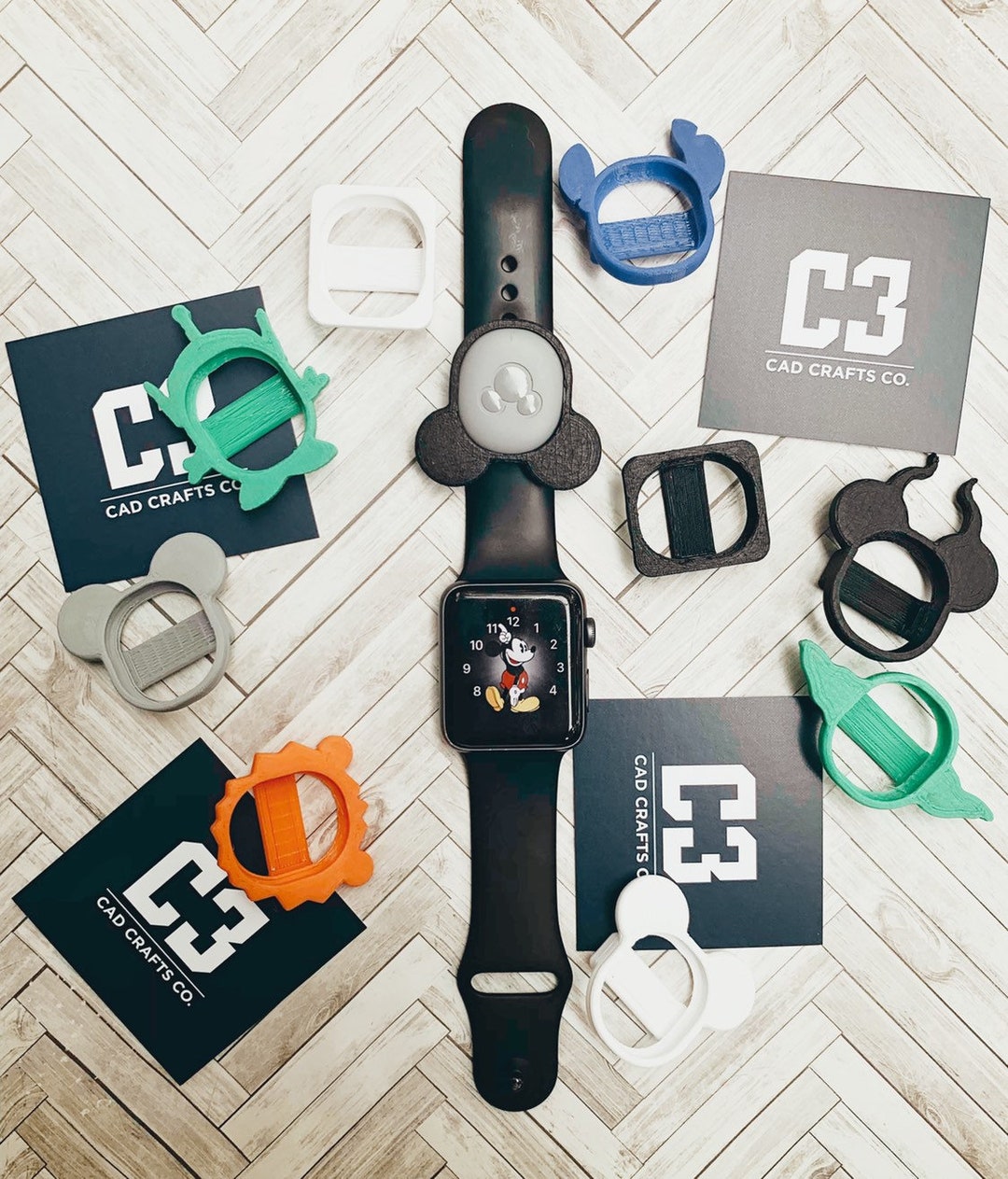 Buy 3 Get 1 FREE Magic Band Puck Holder for Apple Watch Etsy